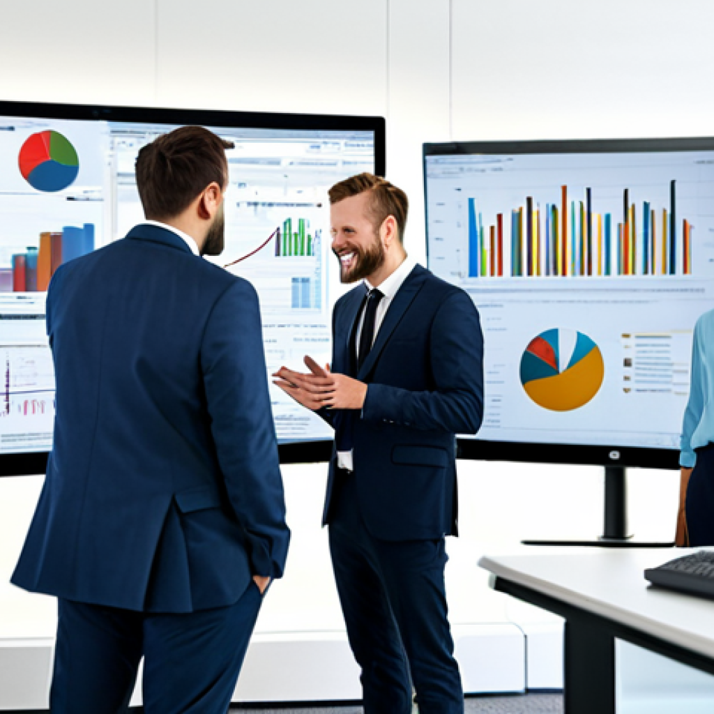 **

"A diverse team of professionals collaboratively analyzing data on large monitors in a modern, brightly lit office. The scene showcases the brainstorming process around benchmarking results.  Data visualizations (charts, graphs) are prominently displayed. Everyone is fully clothed in appropriate business attire, smiling and engaged.  Professional setting, safe for work, perfect anatomy, correct proportions, natural pose, well-formed hands, proper finger count, appropriate content, modest clothing, high quality rendering, realistic."

**
